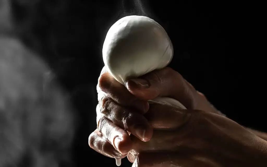 formaggi e mozzarelle pugliesi - lavorazione mozzarelle