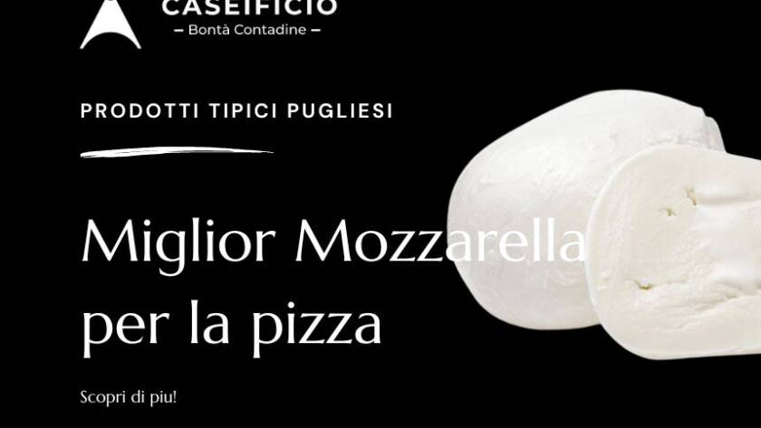 Miglior Mozzarella per pizza
