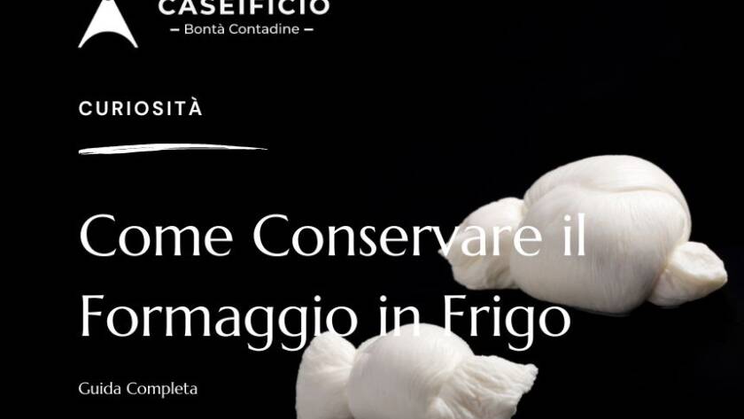 Come Conservare il Formaggio in Frigo