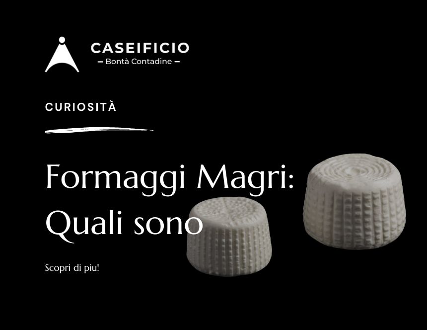 Formaggi Magri Quali sono