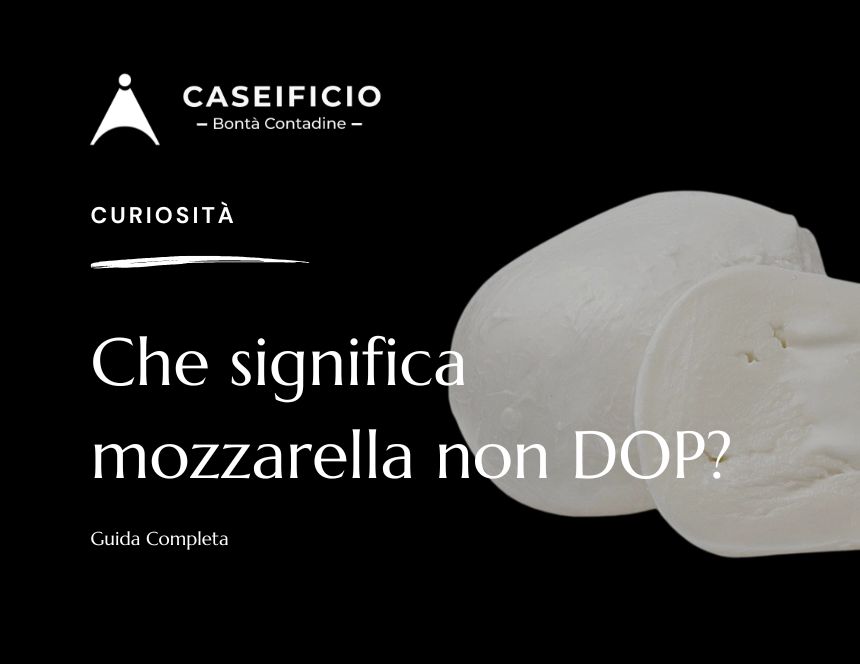 Che significa mozzarella non DOP